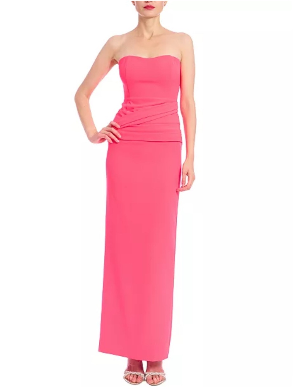 Jewel Badgley Mischka
Women's Sweetheart Neck Strapless Gown